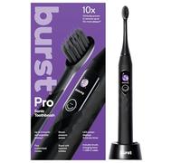 Burst Pro Sonic Advanced Electric Toothbrush for Adults (Black) | Soft Bristles | 33,000 Vibrations | Long-Lasting Battery and Multiple Brushing Modes