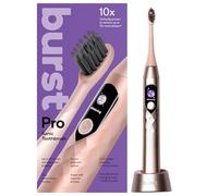 Burst Pro Sonic Advanced Electric Toothbrush for Adults (Rose Gold) | Soft Bristles | 33,000 Vibrations | Long-Lasting Battery and Multiple Brushing Modes