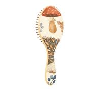 BURSTDDY Cartoon Hedgehog Wooden Hair Brush,Massage Scalp Hairbrush for Women Men and Kids, for All Hair Types