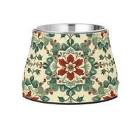 BURSTDDY Dog Bowls,Beautiful Mandala Stainless Steel Dog & Cat Bowls Food and Water Bowl Removable Non-Slip Pet Bowl for Small Medium Large Dogs