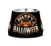 BURSTDDY Dog Bowls,Happy Halloween Stainless Steel Dog & Cat Bowls Food and Water Bowl Removable Non-Slip Pet Bowl for Small Medium Large Dogs