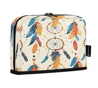 BURSTDDY Large Capacity Pencil Case Pouch,Dream Catcher Big Pencil Bag Organizer with Zipper for School, College, Office, Travel