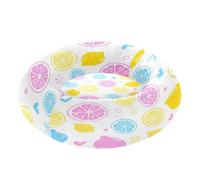 BURSTDDY Round Cat Bed and Dog Bed,20in Lemon Slice Washable Non-Slip Soft Pet Bed for Indoor Small Medium Dogs and Cats