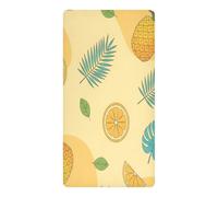 BURSTDDY Tropical Fruit Crib Sheet Fitted for Toddler Mattress-S