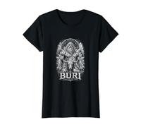 Burt First of The Gods Norse Rune King Viking Value Graphic T-Shirt