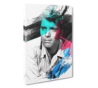 Burt Lancaster V2 Canvas Print | Gallery Wrapped 30mm Frame Wall Art | 30x20 inches | Ready to Hang | Modern Picture | Living Room Bedroom Lounge Office