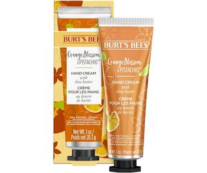 Burt’s Bees Hand Cream for Very Dry Hands, Orange Blossom & Pistachio, Hand Moisturiser With Shea Butter, 28.3g