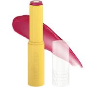 Burt;s Bees Tinted Boosted Balm, Cheeky Cherry, Hydrating Tinted Lip Balm with Vitamin C, E, and F Core, 1 Count, 0.16oz (Cheeky Cherry)