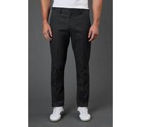 Burton 1904 Charcoal Half Elasticated Textured Smart Trousers charcoal 30R