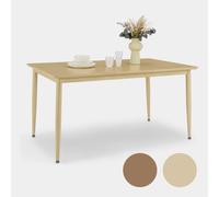 Burton 6 Seater Wood Effect Dining Table