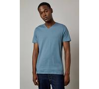 Burton Airforce Blue Plain V Neck T-Shirt airforce blue S