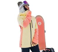 Burton [ak] Upshift Womens GTX Snowboard Jacket, UK 10 Buttermilk