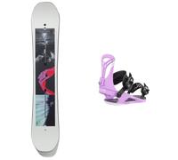 Burton - All-mountain/Freestyle snowboard - Pack Talent Scout 2025 for Women - White White 141 cm.149 cm