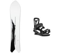 Burton - All-mountain Snowboard bindings - Pack Family Tree Short Stop 2025 for Men - White White S.M.L.XL
