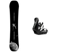 Burton - All-mountain Snowboard bindings - Snowboard set Process 2024 for Men - Black Black S.M.L.XL
