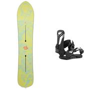 Burton - All-mountain snowboard - Pack Ft Sketchartist 2026 in Wood - Yellow Yellow 151 cm.155 cm.159 cm