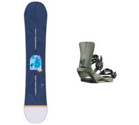 Burton - All mountain snowboard - Pack Yeasayer 2026 for Women - Blue Blue 140 cm.152 cm