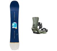 Burton - All mountain snowboard - Pack Yeasayer FV 2026 for Women - Blue Blue 148 cm.152 cm