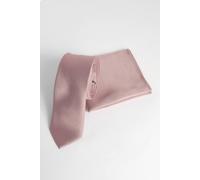Burton Barely Pink Tie And Pocket Square In Soft Pink soft pink One Size