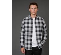 Burton Black Check Long Sleeve Shirt black S