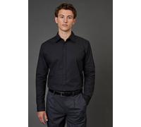 Burton Black Geometric Print Long Sleeve Shirt black M