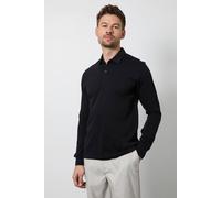 Burton Men's Black Long Sleeve Smart Polo Shirt | Size: Large Burton Black L