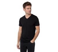 Burton Black Plain V Neck T-Shirt, L, Black