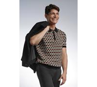 Burton Black Short Sleeve Pattern Polo black S