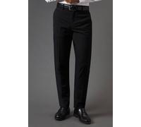 Burton Skinny Fit Black Essential Suit Trousers, 36R, Black