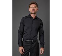 Burton Men's Black Skinny Fit Long Sleeve Easy Iron Shirt | Size: XL Burton Black XL