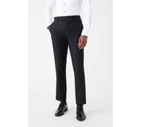 Burton Black Skinny Fit Tuxedo Suit Trousers black