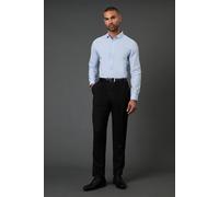 Burton Men's Black Slim Fit Smart Trousers | Size: 36R Burton Black 36R