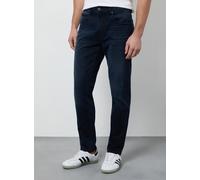 BURTON Blue Black Mid Wash Stretch Slim Fit Jean 34S