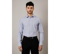 Burton Blue Multi Stripe Slim Fit Shirt blue 17.5 in