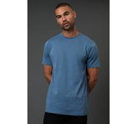 Burton Men's Blue Plain Crew Neck T-Shirt | Size: Small Burton Blue S