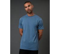 BURTON Blue Plain Crew Neck T-Shirt L