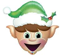Burton & Burton 2257736 35" Xma Christmas Elf Foil Balloon