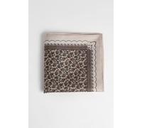 Burton Champagne Paisley Pocket Square champagne One Size