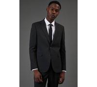 Burton Charcoal Slim Fit Essential Suit Jacket