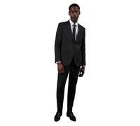 Burton Charcoal Slim Fit Essential Suit Trousers, 32R, Charcoal