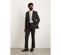 BURTON Charcoal Tailored Fit Essential Suit Trousers 32S