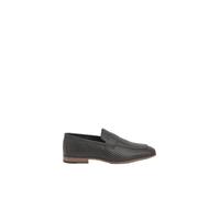 Burton Chocolate Woven Penny Loafers, 11, Chocolate