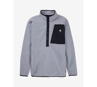 Burton Cinder Pullover Fleece Grey - S