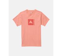 Burton Classic Mountain High Short Sleeve T-Shirt Coral Pink - M