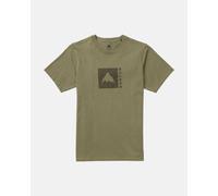 Burton Classic Mountain High Short Sleeve T-Shirt Khaki Green - L