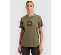 Burton Classic Mountain High Short Sleeve T-shirt Green M Men,Women