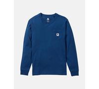 Burton Colfax Long Sleeve T-Shirt Dark Blue - M