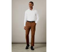 Burton Copper Twill Slim Fit Suit Trousers copper 30R