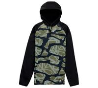 Burton - Crown Weatherproof Fleece Graffiti Camo True Black - M - Sweatshirt