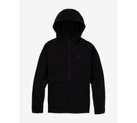 Burton Crown Weatherproof Full Zip Hoodie Black Kids - S